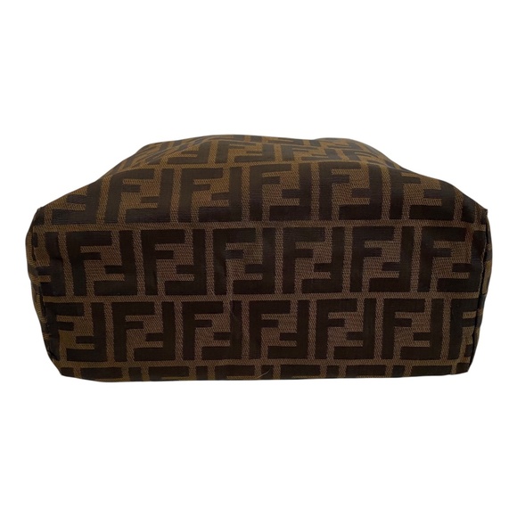 Fendi Tote Bag – Classic Zucca Logo Tote - Vintage - Authentic - Shopper Tote - Picture 6 of 15